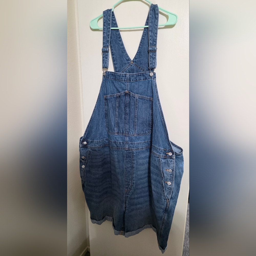 Old Navy Blue Denim Jumpsuit